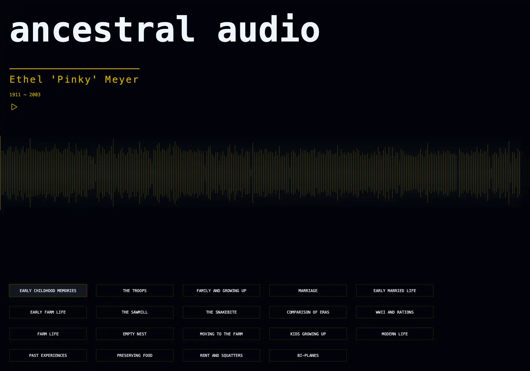Ancestral Audio